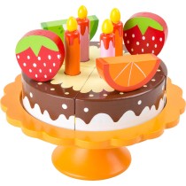 Ovocná narodeninová torta