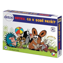 Krtko, čo k sebe patrí?