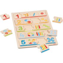 Puzzle - Učíme sa počítať