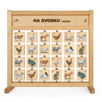 Stolné pexeso - Na dvore