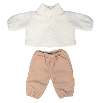 Nohavicový jesenný set, 38 cm