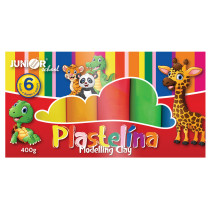 Plastelína 6 ks, 400 g